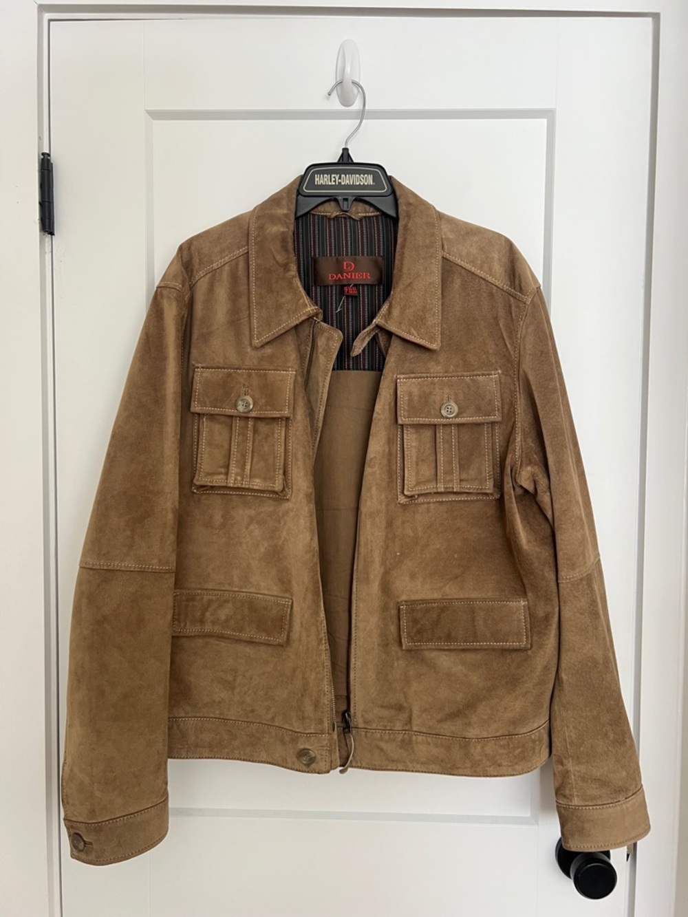 Danier Desert Suede Leather Jacket